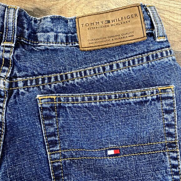 Y2K Tommy Hilfiger Women's Perfect T Straight Leg Jean 6 - Picture 13 of 14